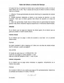 Valor del dinero a través del tiempo