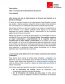 ¿Qué función del área de Administración de Personal está implícita en el ejemplo de Kellogg?