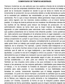 Administración, tiempos modernos