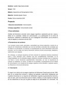 Desarrollo del Pensamiento Crítico. Comunicación social