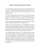 INFORME DEL MARCO MACROECONOMICO MULTIANUAL