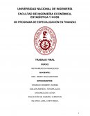 Instrumentos financieros