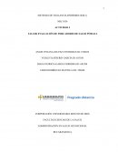 TALLER EVALUACIÓN DE INDICADORES DE SALUD PÚBLICA