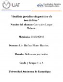 Análisis Teoría del Delito del Código Penal para el Estado de Tamaulipas