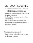 SISTEMA RED A RED