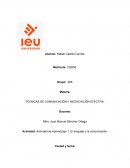 TÉCNICAS DE COMUNICACIÓN Y NEGOCIACIÓN EFECTIVA