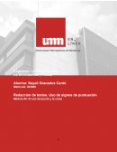Redaccion de textos. Uso de signos de puntuación Módulo #4: El uso del punto y la coma