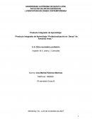 Producto Integrador de Aprendizaje “Profesionalización en Danza” de Armando Arias