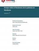 Ensayo sobre fenomeno de la pobreza en Honduras