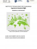 Escenarios de sustentabilidad