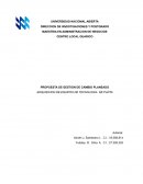 PROPUESTA DE GESTION DE CAMBIO PLANEADO ADQUISICION DE EQUIPOS DE TECNOLOGIA DE PUNTA