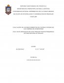 EVALUACIÓN DE LOS PROCEDIMIENTOS DE CONTROL INTERNO DE LAS COMPRAS DE SUMINISTROS