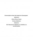 Planeación didáctica en ámbitos no escolarizados