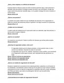 ¿Qué y cómo empieza un conflicto de intereses?