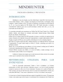 MIND HUNTER. PSICOLOGÍA CRIMINAL Y PREVENCIÓN