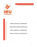 EL LENGUAJE Y LA COMUNICACION