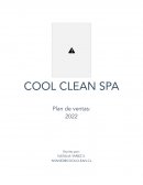 COOL CLEAN SPA Plan de ventas