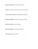 Carrier entertainment: Plan de desarrollo organizacional para una microempresa de productos electrónicos