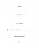 ANÁLISIS DIAGNOSTICO DE LOS CONSUMOS DIARIOS DEL HOGAR