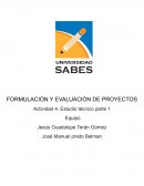FORMULACIÓN Y EVALUACIÓN DE PROYECTOS