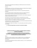 Nuevo institucionalismo (Restricciones ideadas por los políticos para estructurar interacciones económicas y sociales)