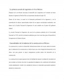 La primera escuela de ingeniería civil en México