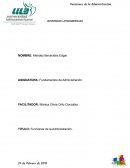 Funciones de la Administracion