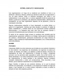 ESTRÉS, CONFLICTO Y NEGOCIACIÓN