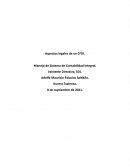 Manejo de Sistema de Contabilidad Integral