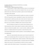 Planificacion de un sistema de gestion de la calidad informe ejecutivo