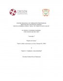Reporte Todo lo solido se desvanece en el aire