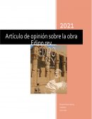 Articulo de Edipo Rey