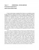 Atmósferas de Peter Zumthor. Pensamiento Arquitectónico