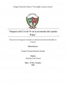 “Impacto del Covid-19 en la economía del cantón Piñas”
