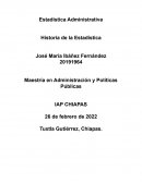 Historia de la Estadística