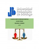 EQUIDAD Y GENERO