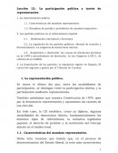 La participación politica