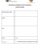 TALLER UNIDAD II: CONTABILIDAD NACIONAL