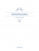 IMPORTACIONES. Ejercicios resueltos