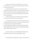 Teoría de oferta y demanda