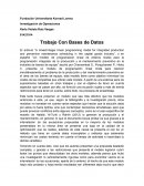 Trabajo Con Bases de Datos