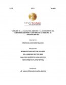 Análisis de la calidad del servicio y la satisfacción del cliente en las PYME y cafetería en el municipio de Aguascalientes