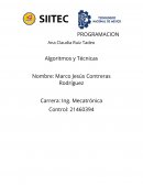 Formulación de algoritmos