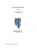 Guía de Instalación De PostgreSQL