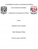 Fundamentos de Programación en Python