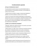 Condicionamiento operante