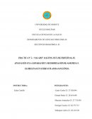 Bioquímica PRACTICA N° 2 : “SALADO"