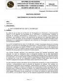 El mantenimiento de los equipos informáticos