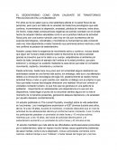 EL SEDENTARISMO CONO GRAN CAUSANTE DE TRANSTORNOS PSICOLÓGICOS