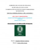 ANALISIS CUESTIONARIO ABIERTO DIRIGIDO A MAESTROS DE EDUCACIÓN